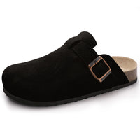 cow suede-Black